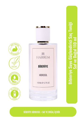 Biberiye Suyu Sebum/Yağ Dengeleyici ve Güçlendirici Saç Toniği Saf ve Doğal 100 Ml