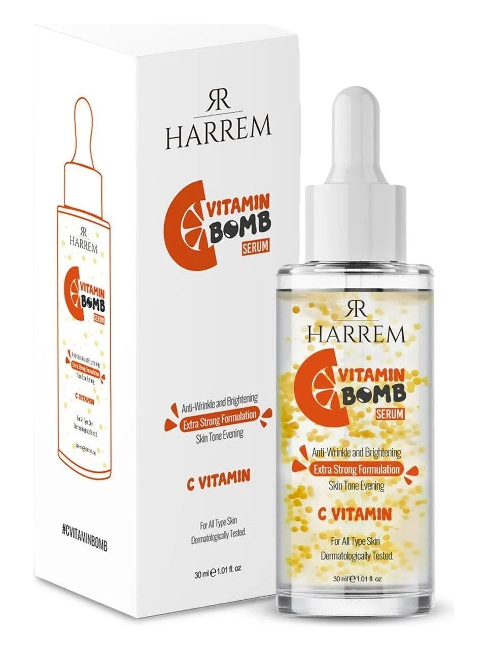 C Vitamin Serum 30 ML Aydınlatıcı Cilt Tonu Eşitleyici Mikrokapsül