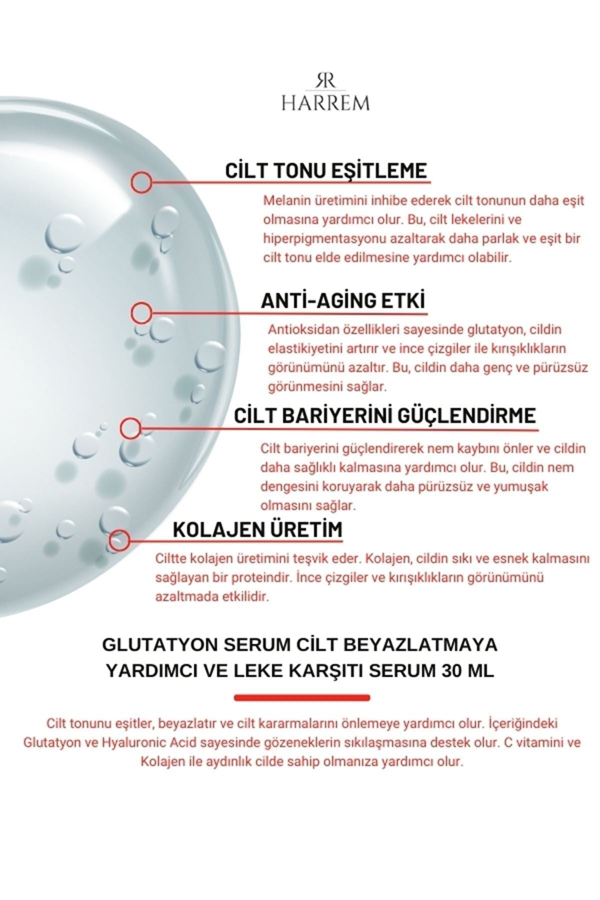 Glutatyon Beyazlatıcı Leke Karşıtı Krem & Serum Seti 50 Ml