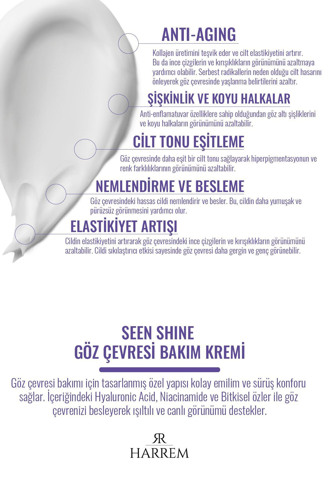 Seen Shine Göz Çevresi Bakım Kremi