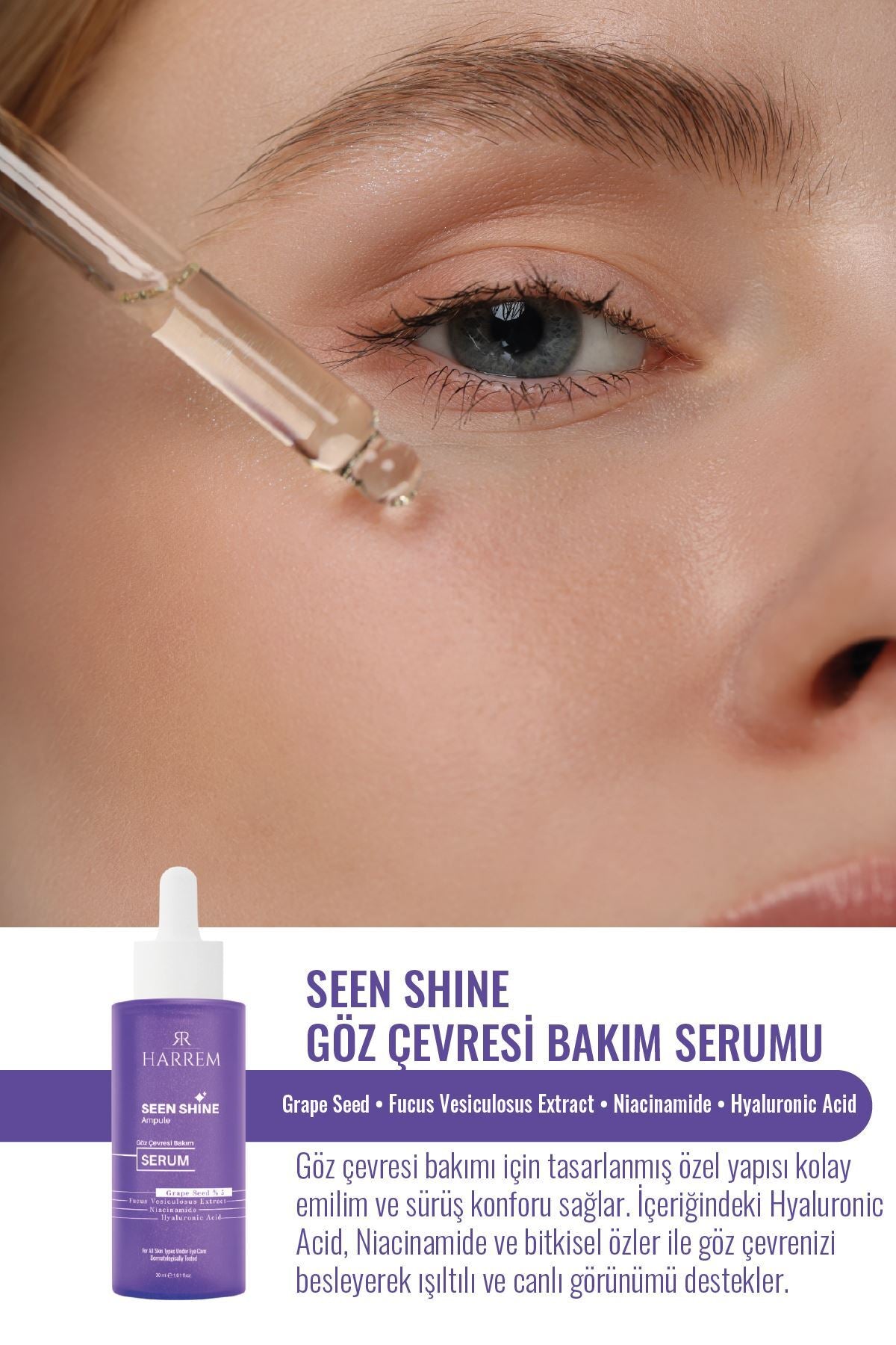 Seen Shine Göz Çevresi Bakım Serumu