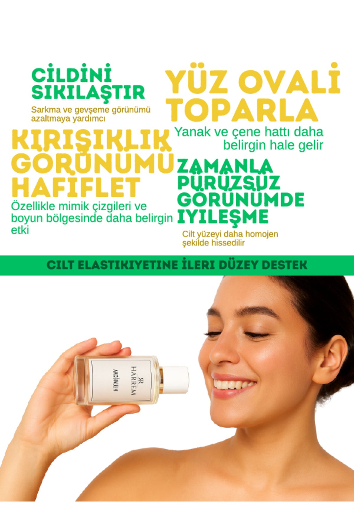 Akgünlük Suyu Elastikiyet Destekleyici, Yaşlanma Karşıtı Doğal 3'lü Tonik 110 ml