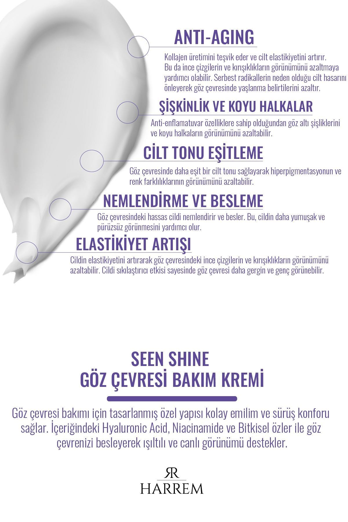 Seen Shine Göz Çevresi Bakım Kremi